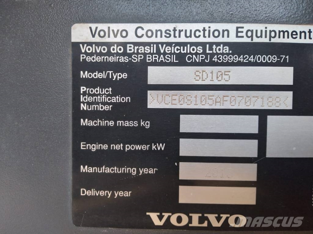 Volvo SD 105 Gruntiniai volai