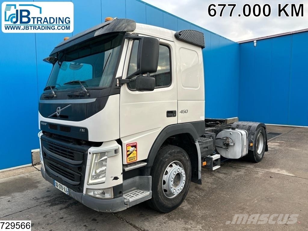 Volvo FM 450 EURO 6, PTO, Hydrauliek Tahače