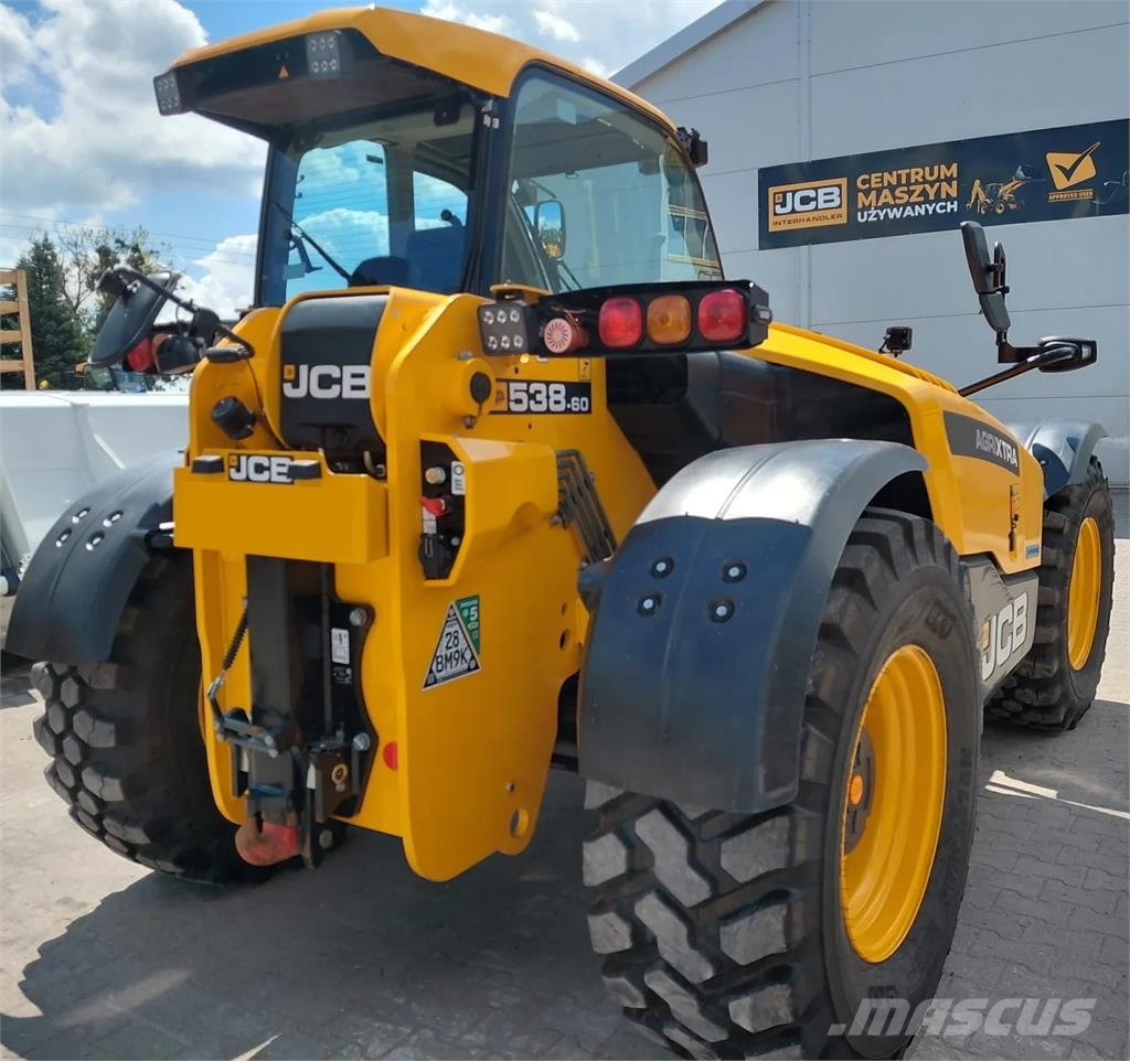 JCB 538-60 Agri Xtra Телескопічні навантажувачі