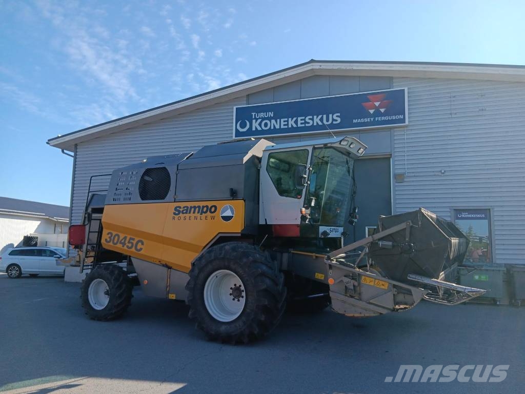 Sampo-Rosenlew 3045 C leveillä renkailla! Комбайни
