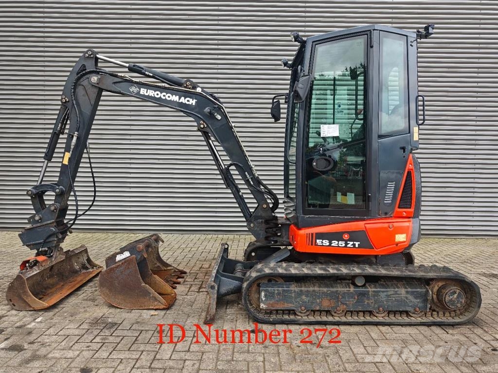 Eurocomach ES 25 ZT 3 Buckets! Mini bagri <7t