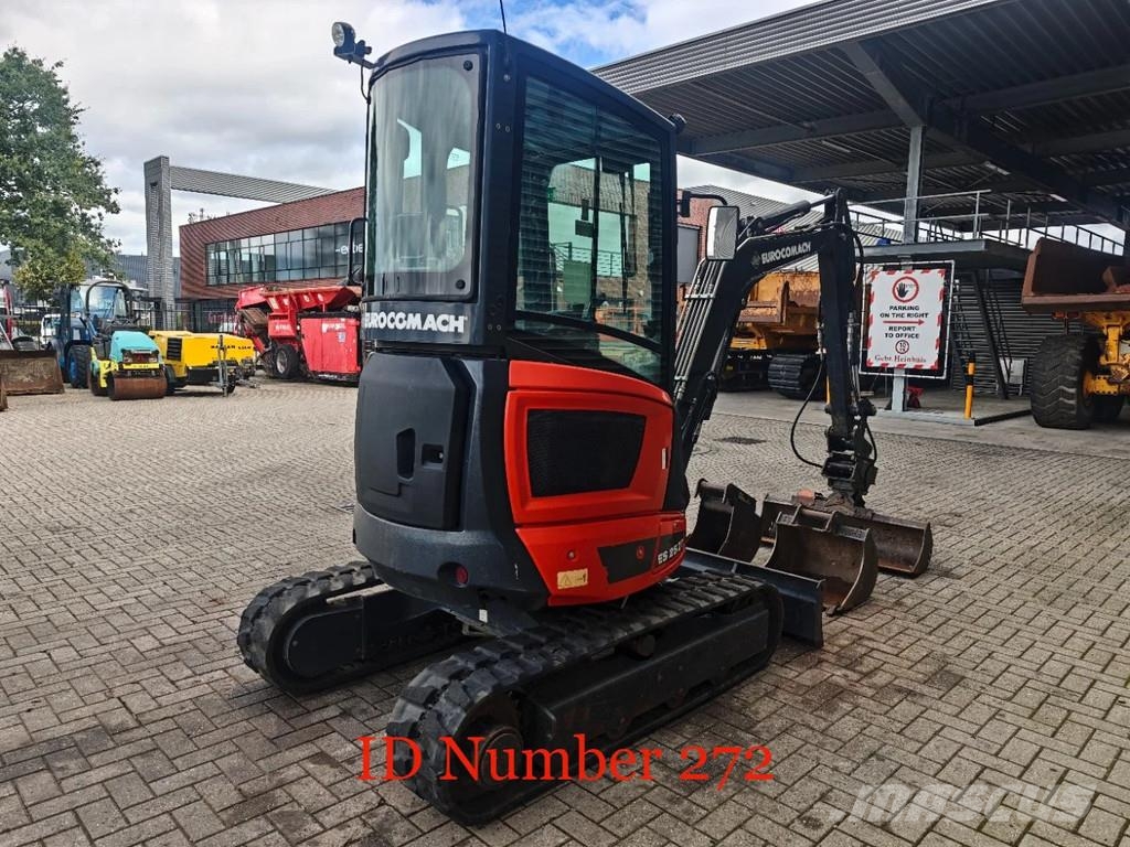 Eurocomach ES 25 ZT 3 Buckets! Mini bagri <7t
