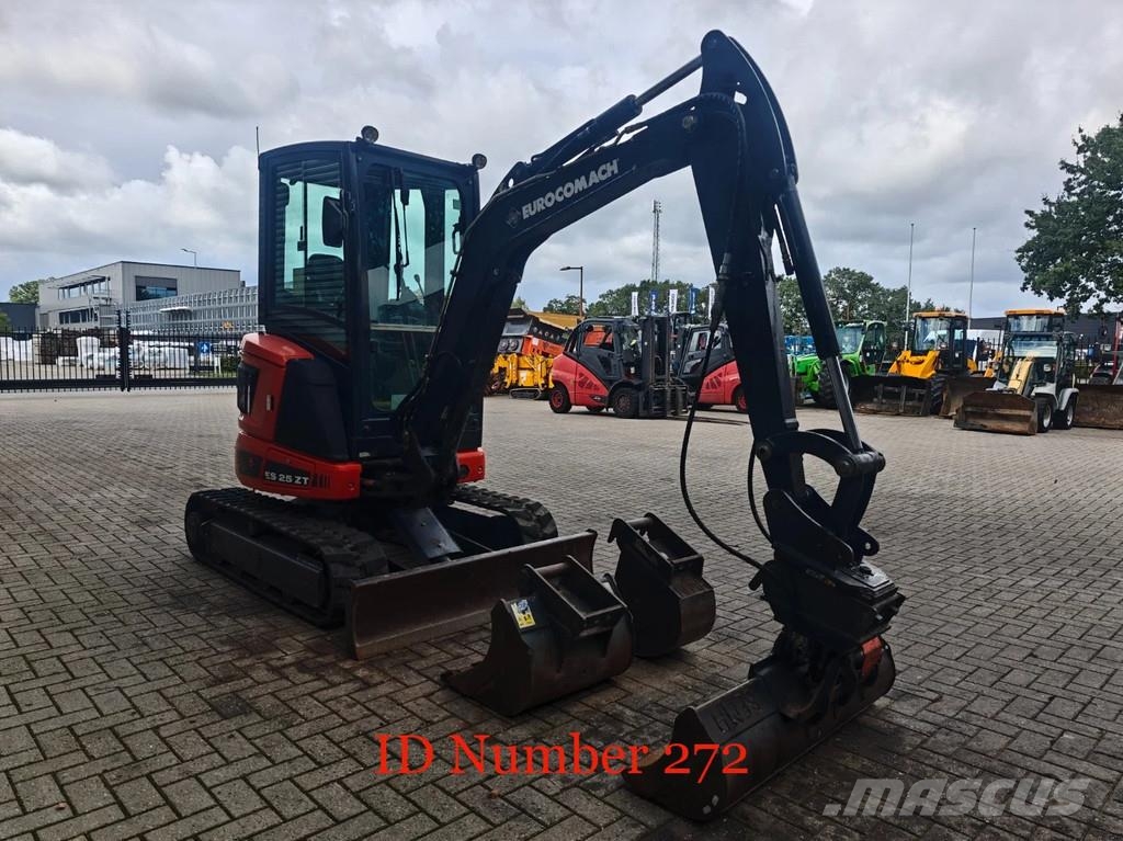 Eurocomach ES 25 ZT 3 Buckets! Mini bagri <7t