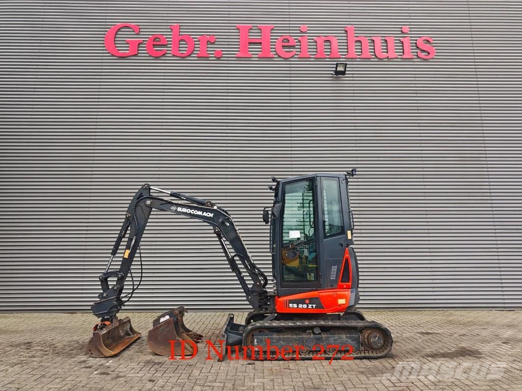 Eurocomach ES 25 ZT 3 Buckets! Mini bagri <7t