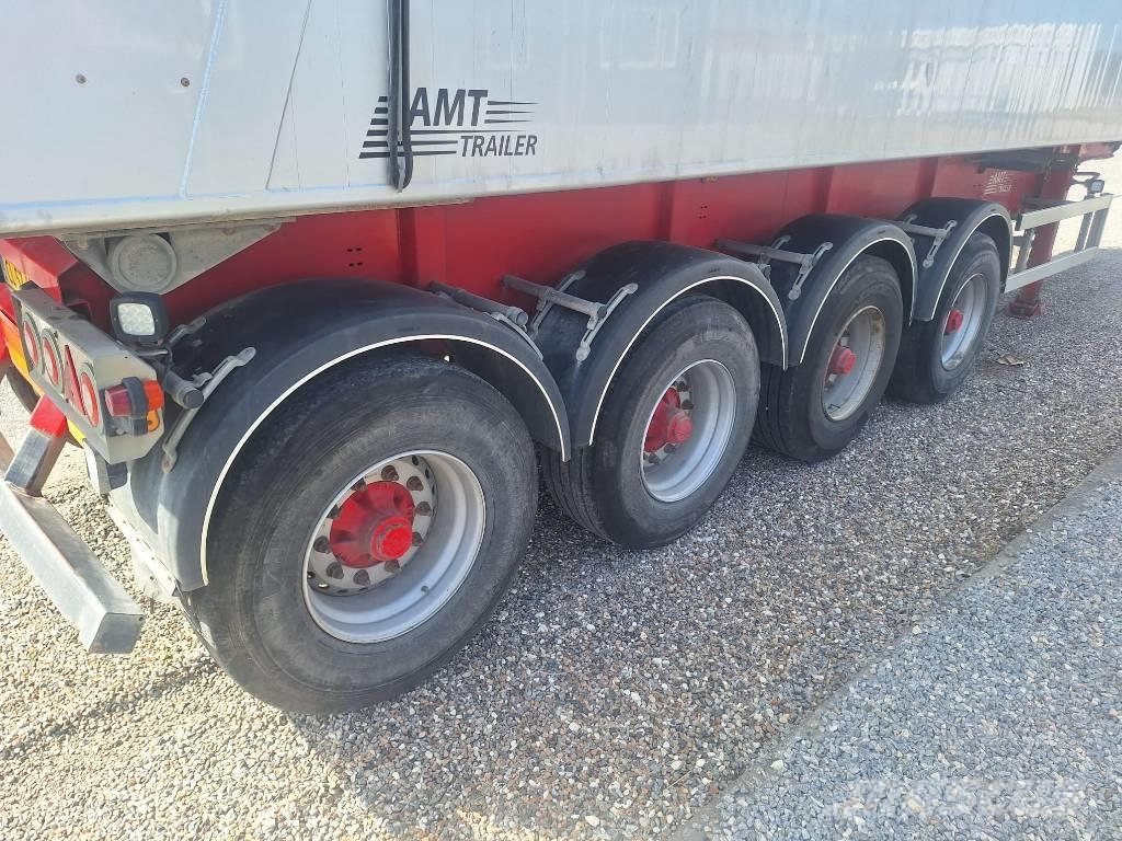 AMT 4 akslet 36 m3 tiptrailer med Ecotop Damperli çekiciler