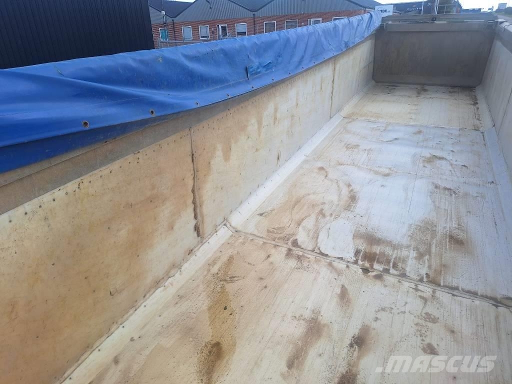 AMT 4 akslet 36 m3 tiptrailer med Ecotop Damperli çekiciler