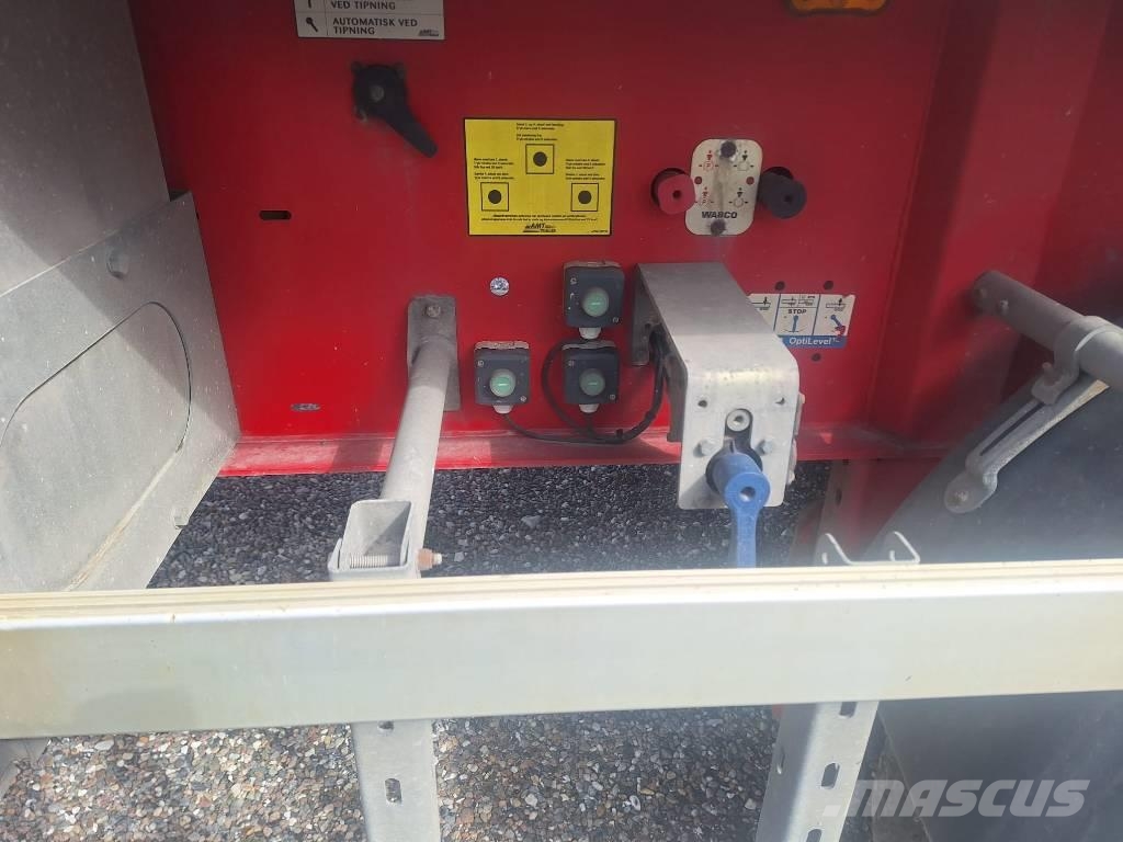 AMT 4 akslet 36 m3 tiptrailer med Ecotop Damperli çekiciler