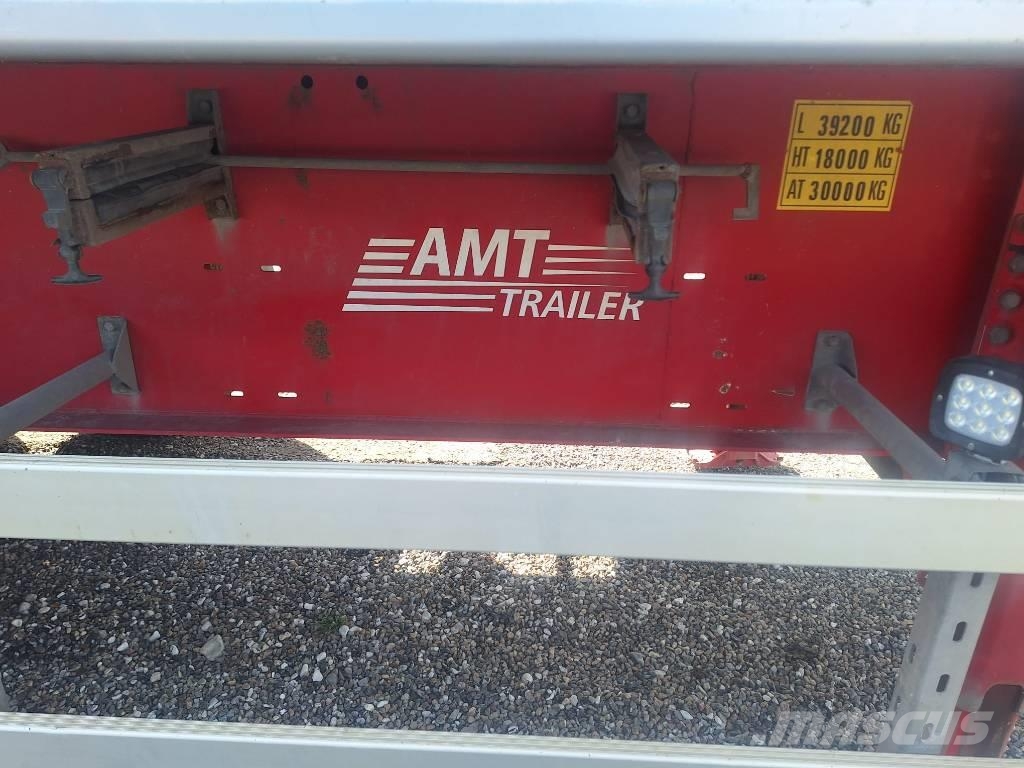 AMT 4 akslet 36 m3 tiptrailer med Ecotop Damperli çekiciler
