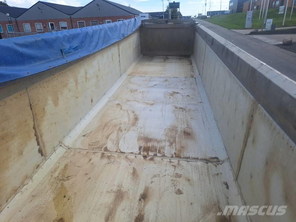 AMT 4 akslet 36 m3 tiptrailer med Ecotop Damperli çekiciler