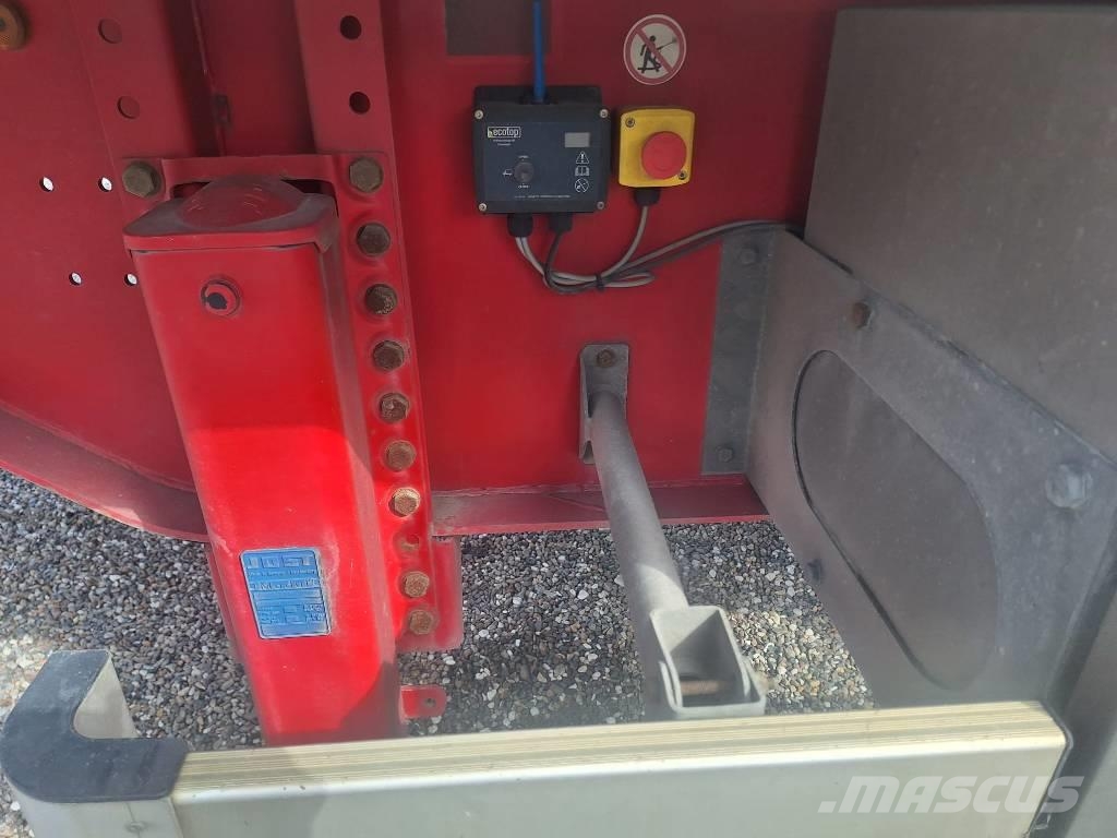 AMT 4 akslet 36 m3 tiptrailer med Ecotop Damperli çekiciler