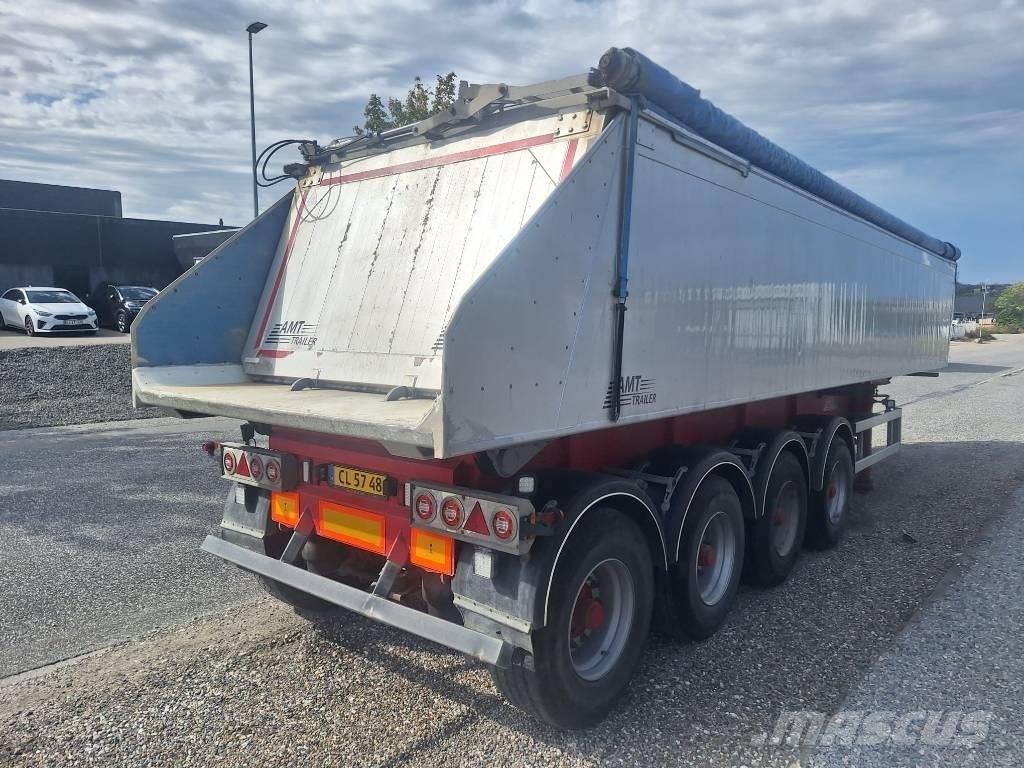 AMT 4 akslet 36 m3 tiptrailer med Ecotop Damperli çekiciler