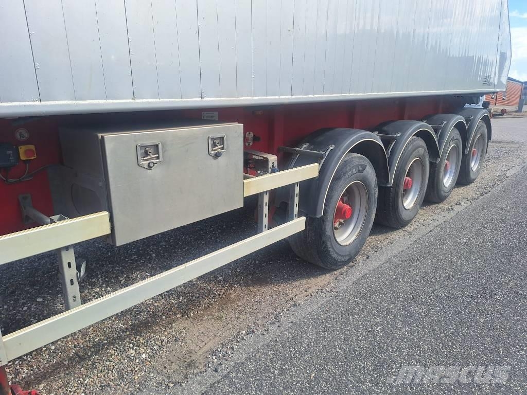 AMT 4 akslet 36 m3 tiptrailer med Ecotop Damperli çekiciler