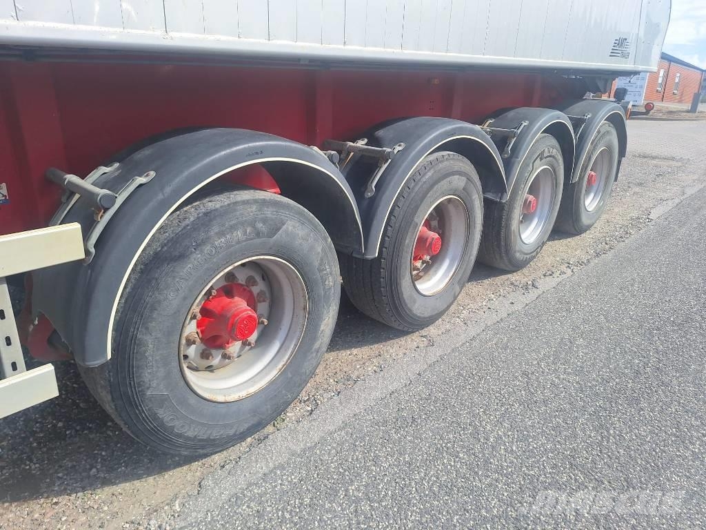 AMT 4 akslet 36 m3 tiptrailer med Ecotop Damperli çekiciler
