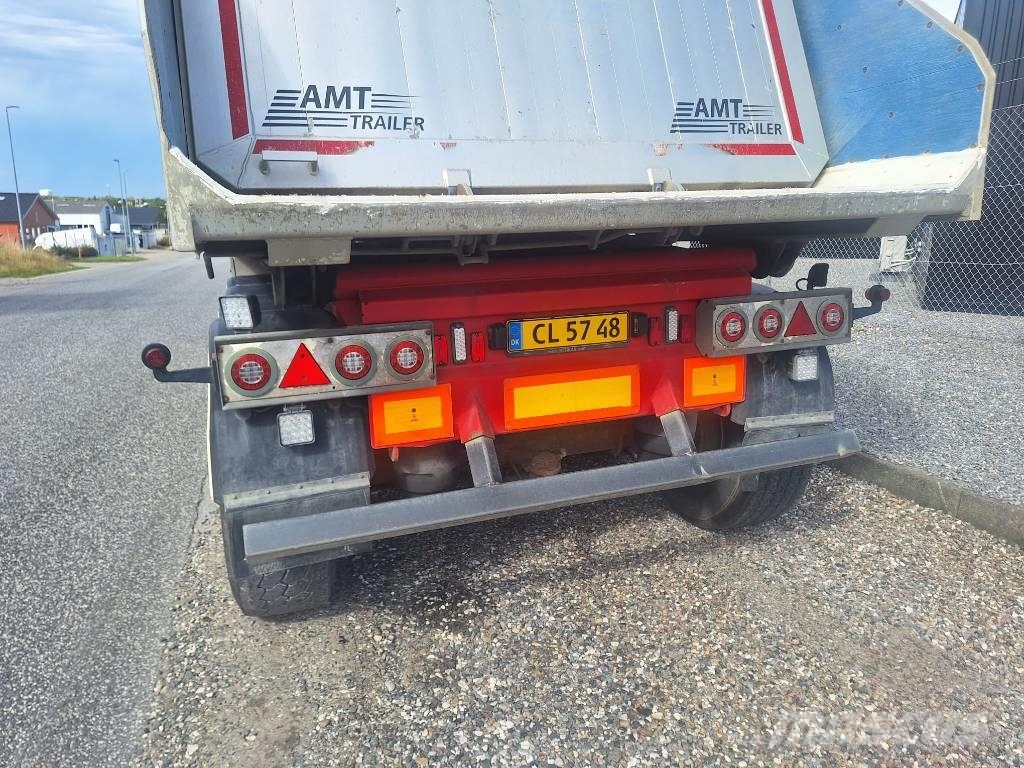 AMT 4 akslet 36 m3 tiptrailer med Ecotop Damperli çekiciler