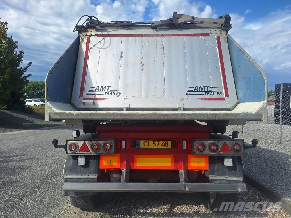 AMT 4 akslet 36 m3 tiptrailer med Ecotop Damperli çekiciler