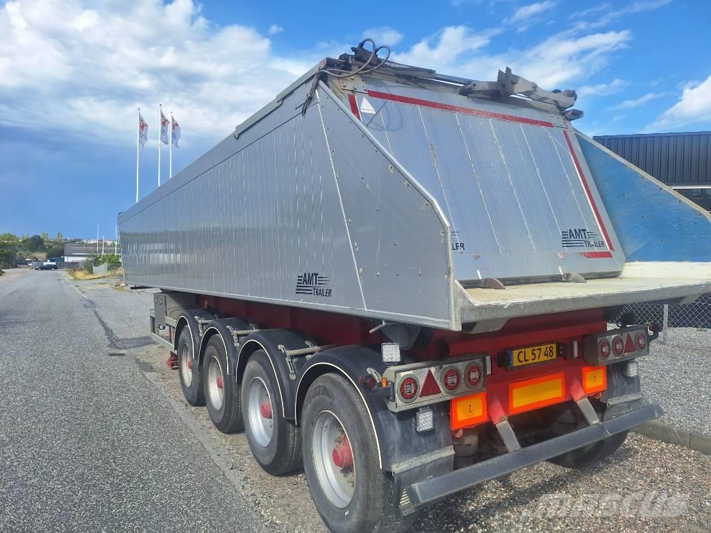 AMT 4 akslet 36 m3 tiptrailer med Ecotop Damperli çekiciler