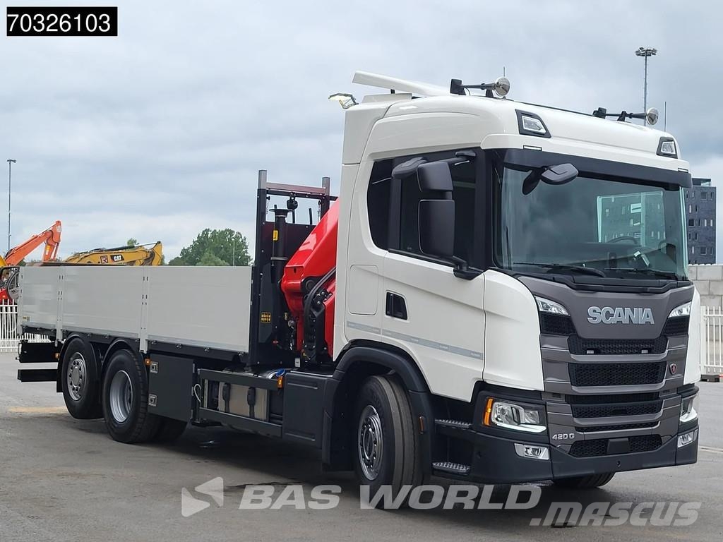 Scania G420 6X2 New! Palfinger PK24.001 SLD 5 Crane Kran Camiones de cama baja