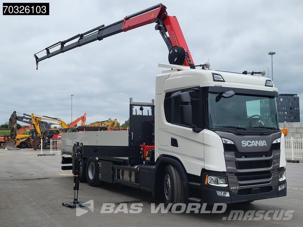 Scania G420 6X2 New! Palfinger PK24.001 SLD 5 Crane Kran Camiones de cama baja