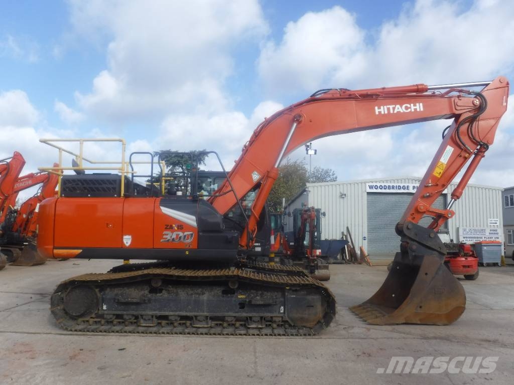Hitachi ZX 300 LC-7 Kāpurķēžu ekskavatori