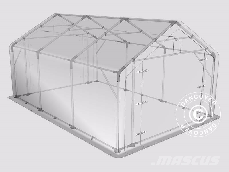 Dancover Storage Shelter PRO 4x6x2x3,1m PVC, Telthal Muut koneet