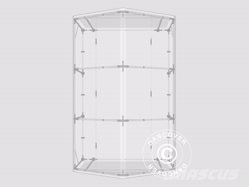 Dancover Storage Shelter PRO 4x6x2x3,1m PVC, Telthal Muut koneet