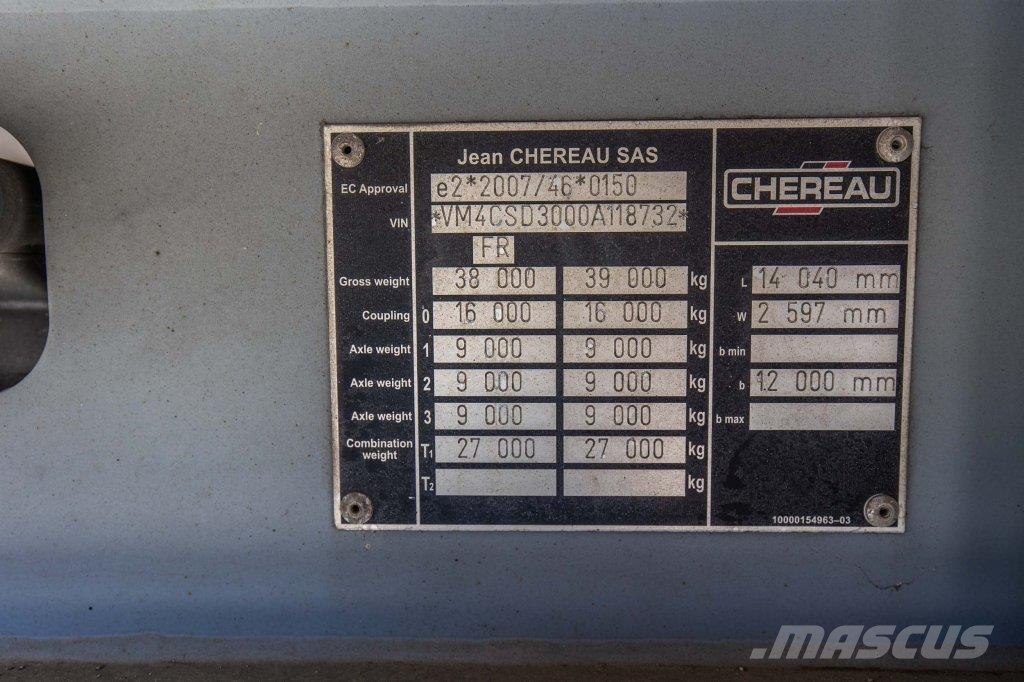 Chereau +CARRIER VECTOR 1950 MONO Temperature controlled semi-trailers