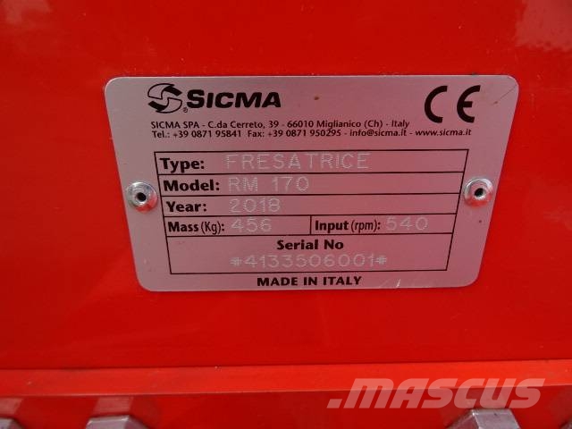 Sicma RM170 Jyrsimet