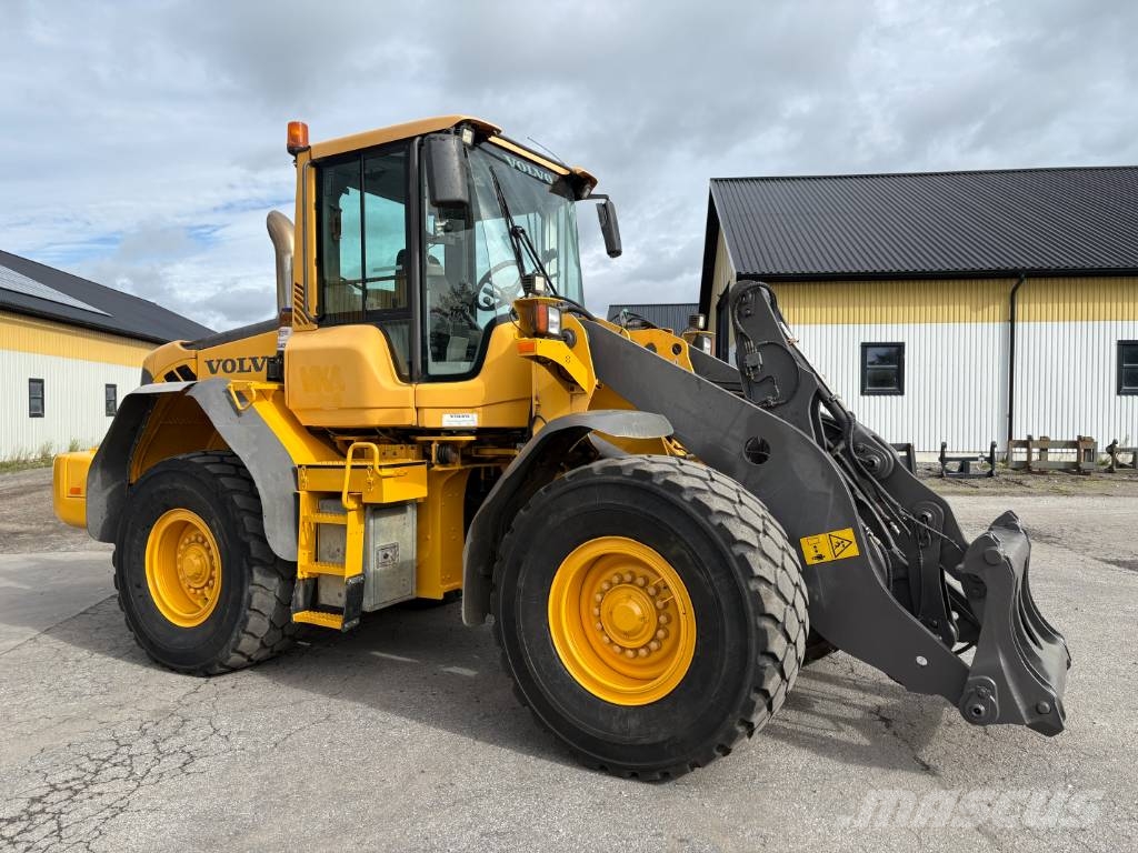 Volvo L90F lastmaskin, spakstyrning Hjullastare