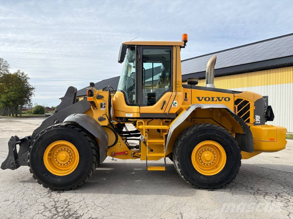 Volvo L90F lastmaskin, spakstyrning Hjullastare