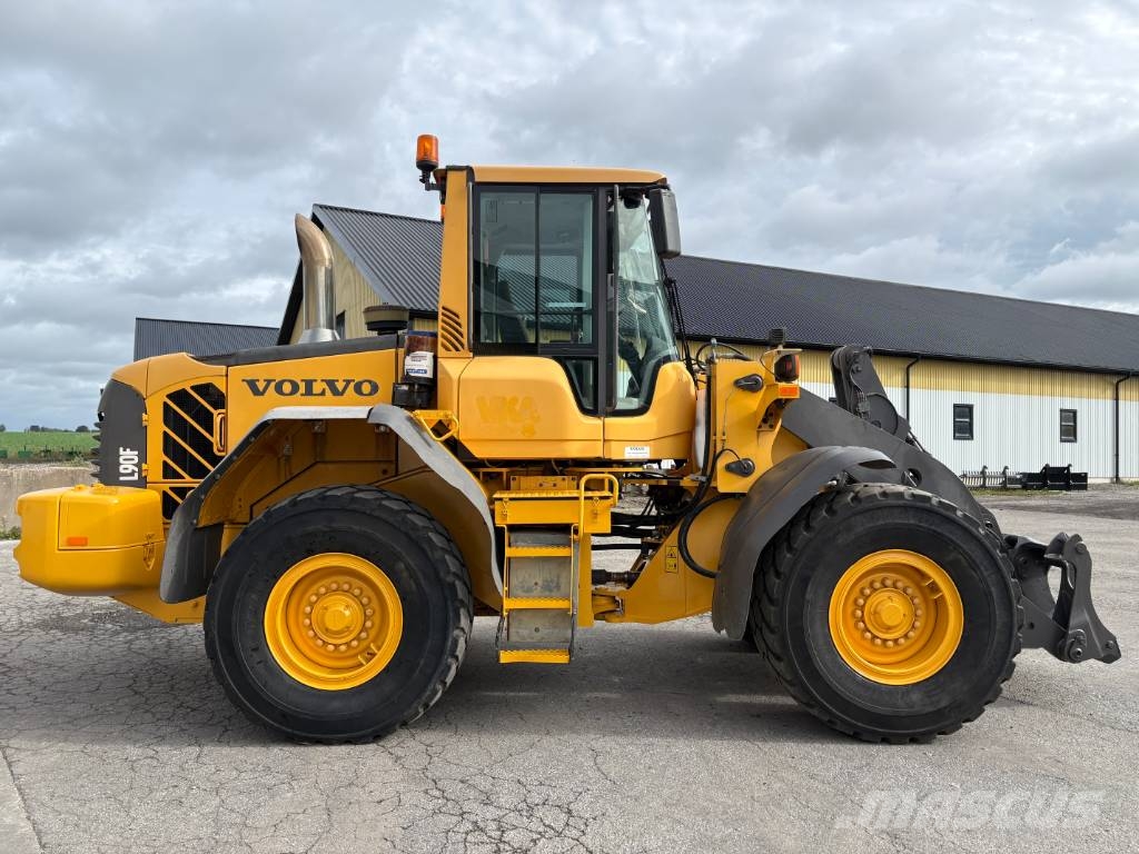 Volvo L90F lastmaskin, spakstyrning Hjullastare