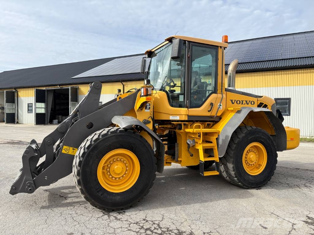 Volvo L90F lastmaskin, spakstyrning Hjullastare