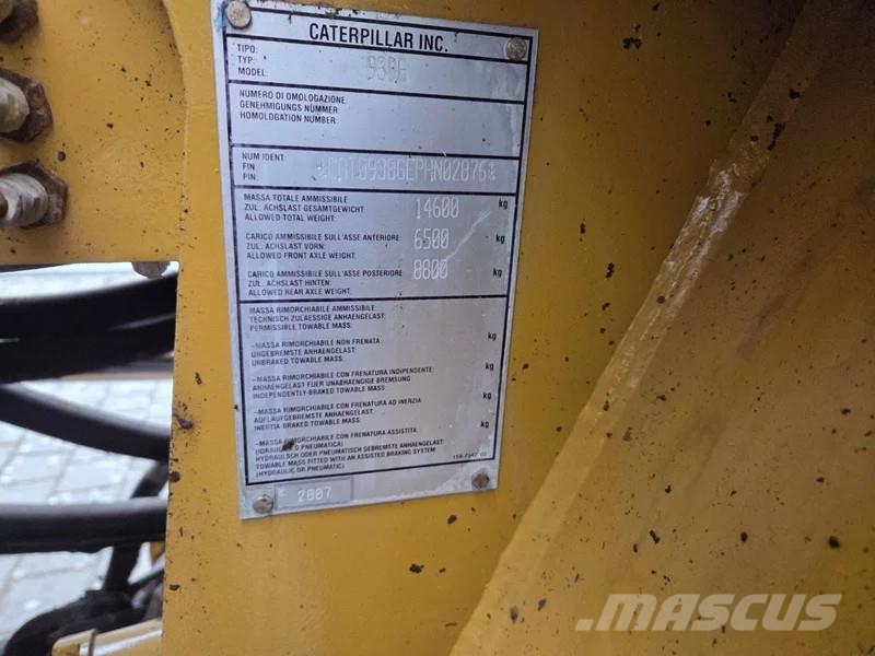 CAT 938G Wiellader Cat Iekrāvēji uz riteņiem