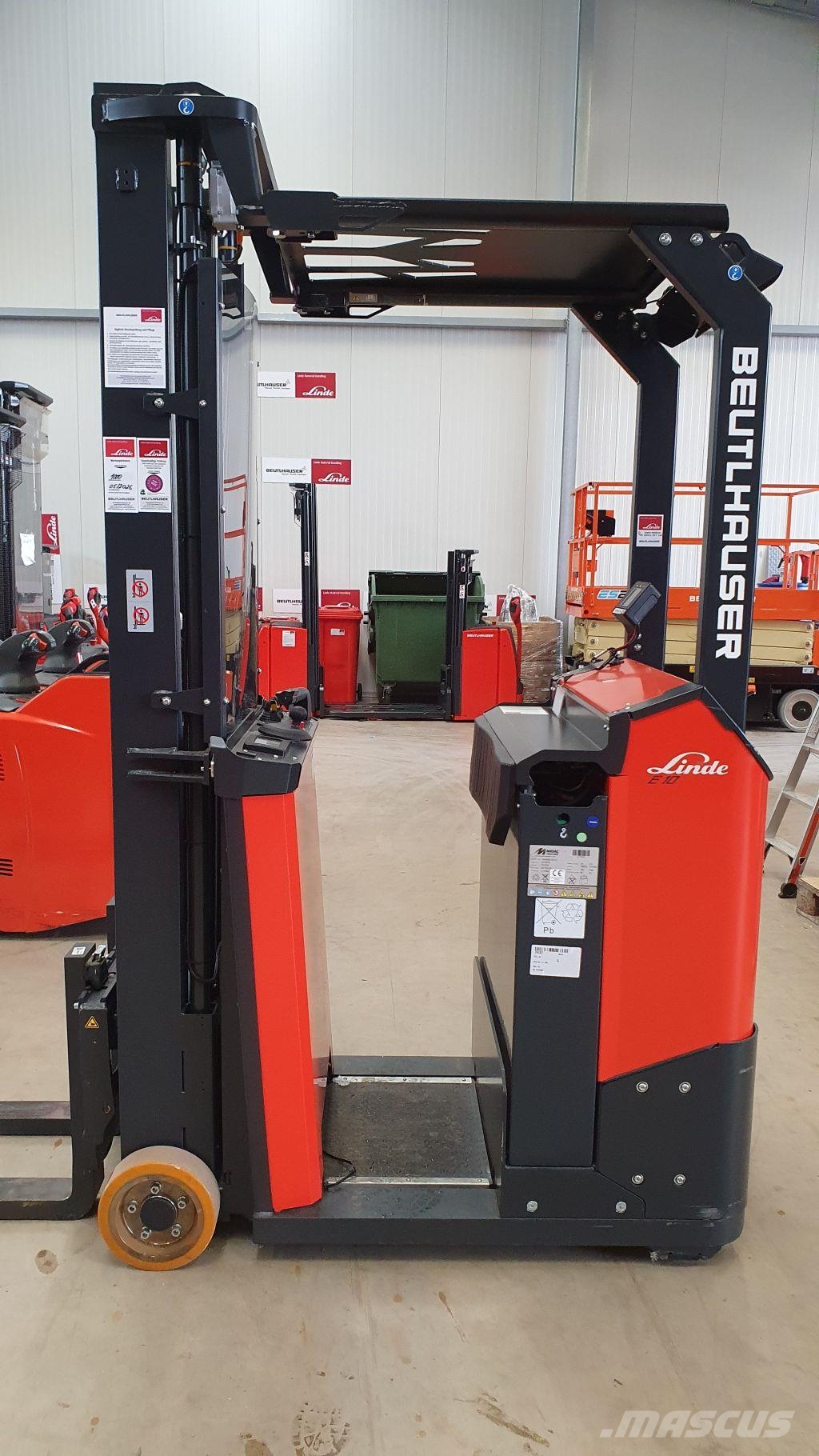 Linde E10 شاحنات ذات رافعات شوكية تعمل بالكهرباء