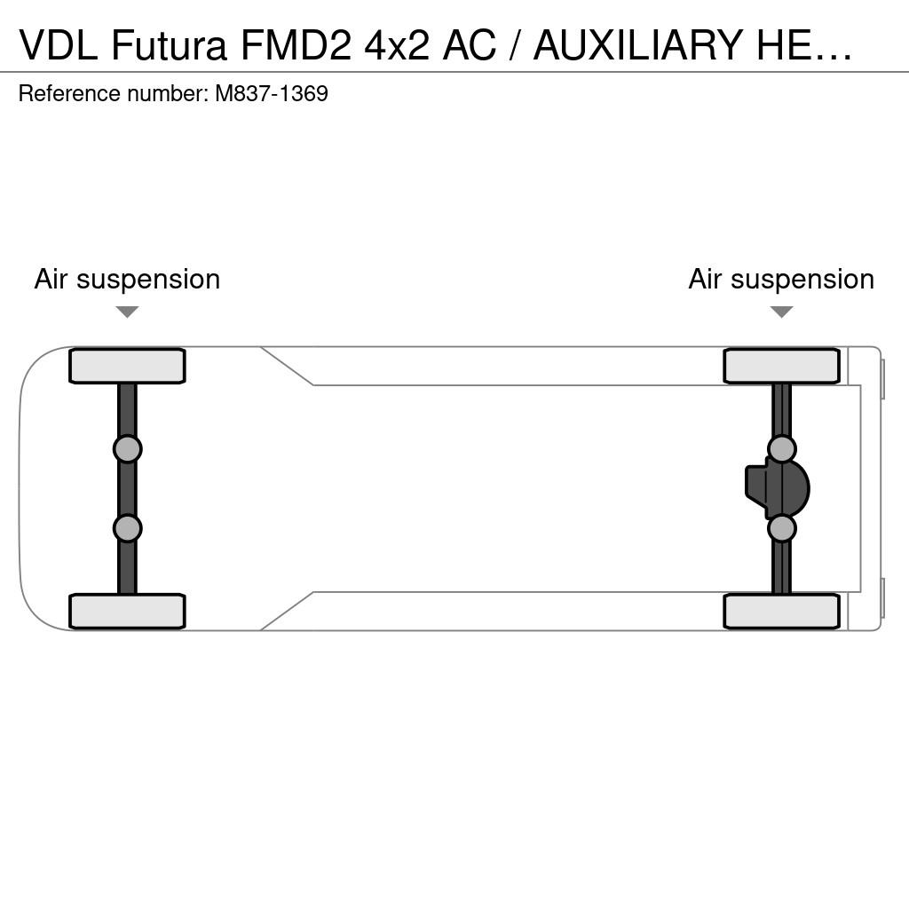 VDL Futura FMD2 4x2 AC / AUXILIARY HEATING / TV Autobuses interurbano