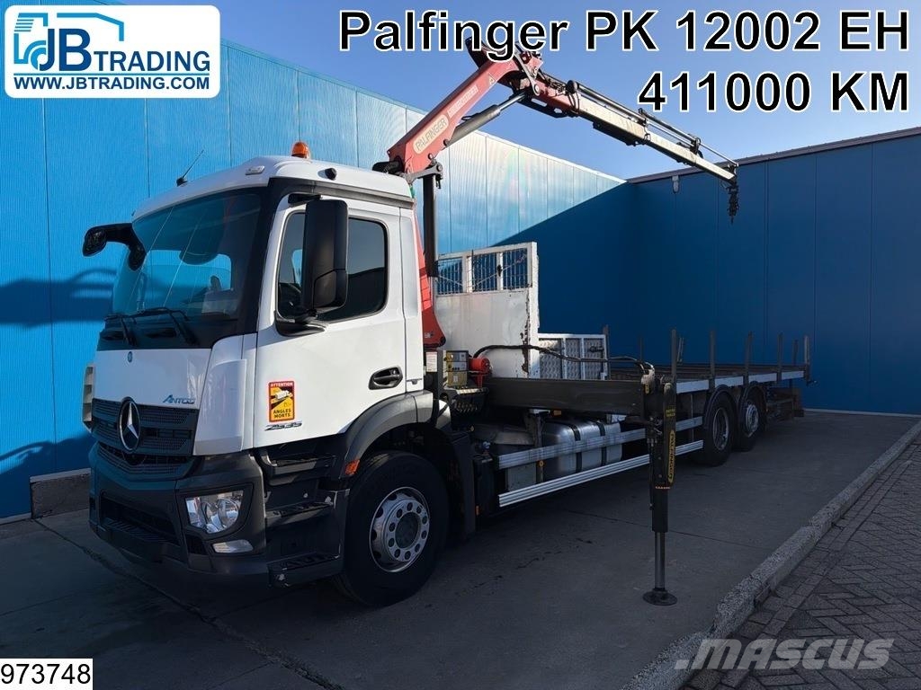 Mercedes-Benz Antos 2535 6x2, EURO 6, Palfinger, Remote Camiones plataforma