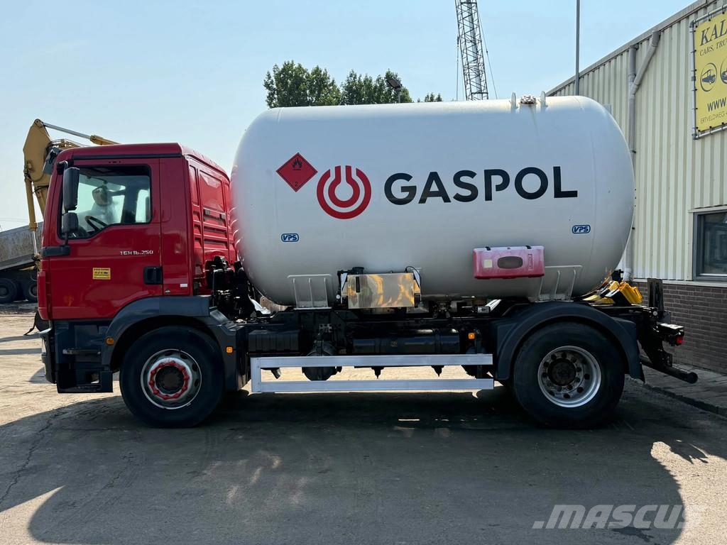 MAN TGM 18.250 GAS LPG GAZ Truck - 15.420 Liters - Com Tovornjaki cisterne