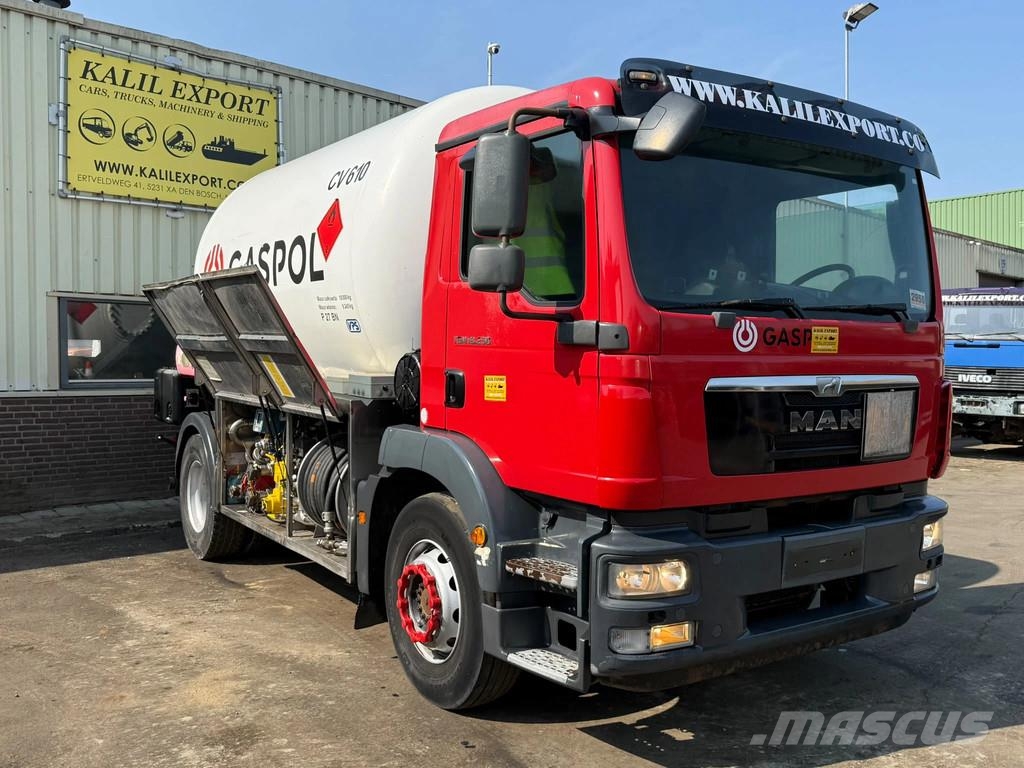 MAN TGM 18.250 GAS LPG GAZ Truck - 15.420 Liters - Com Tovornjaki cisterne