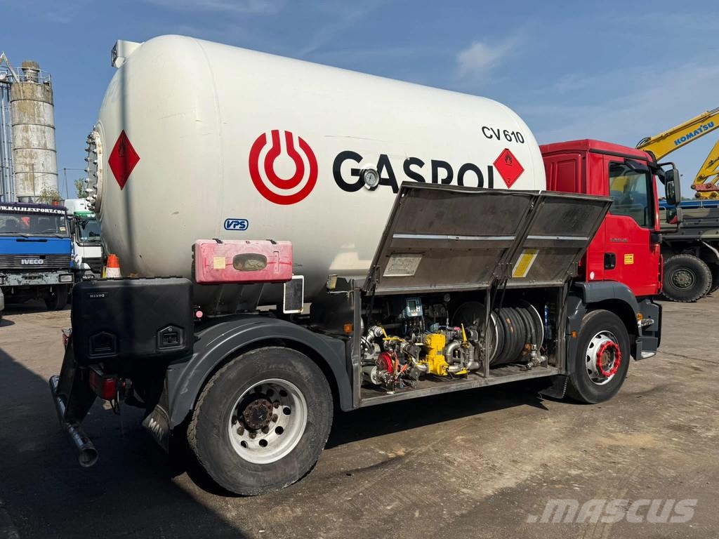MAN TGM 18.250 GAS LPG GAZ Truck - 15.420 Liters - Com Tovornjaki cisterne