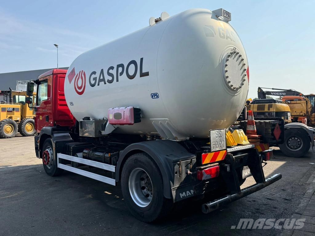 MAN TGM 18.250 GAS LPG GAZ Truck - 15.420 Liters - Com Tovornjaki cisterne