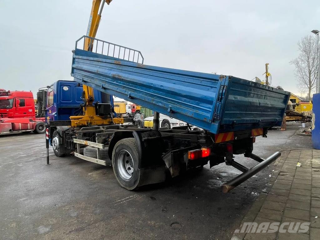 DAF CF 65 .240 Euro 2 Manual Mech Pump Tipper + Crane Damperli kamyonlar