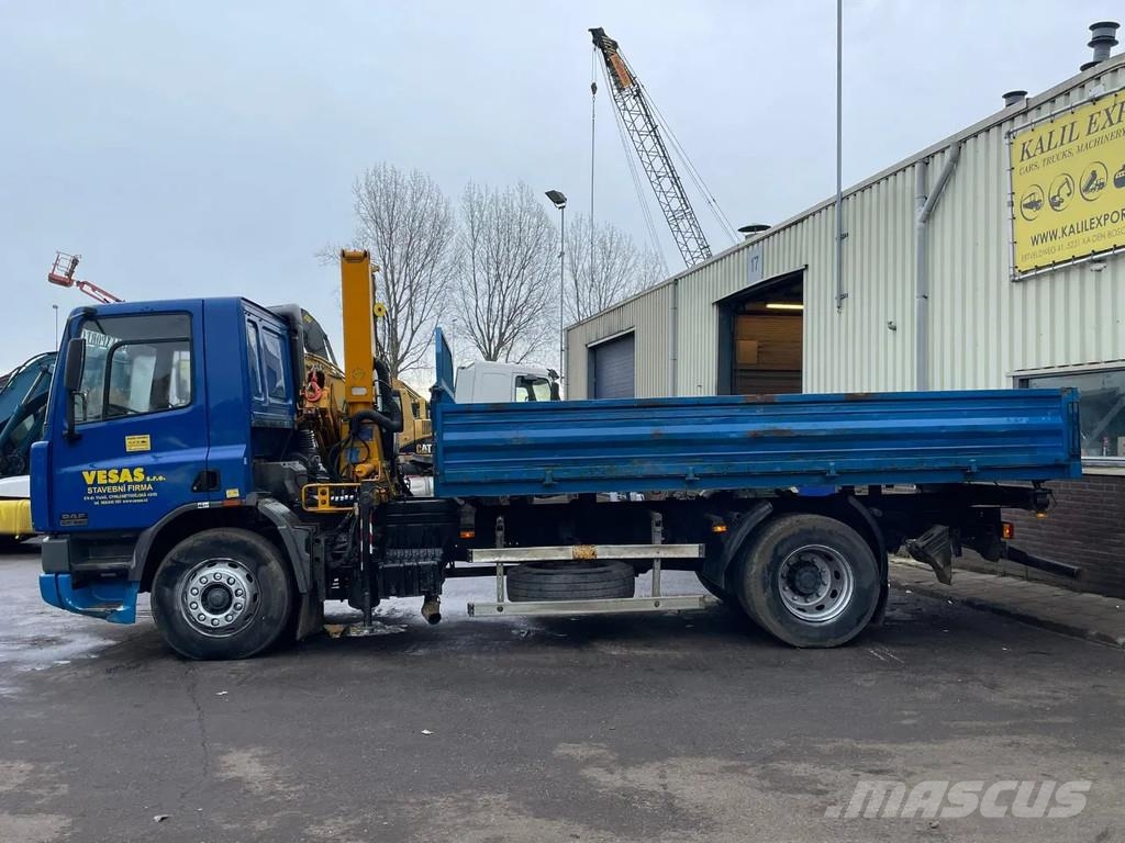 DAF CF 65 .240 Euro 2 Manual Mech Pump Tipper + Crane Damperli kamyonlar