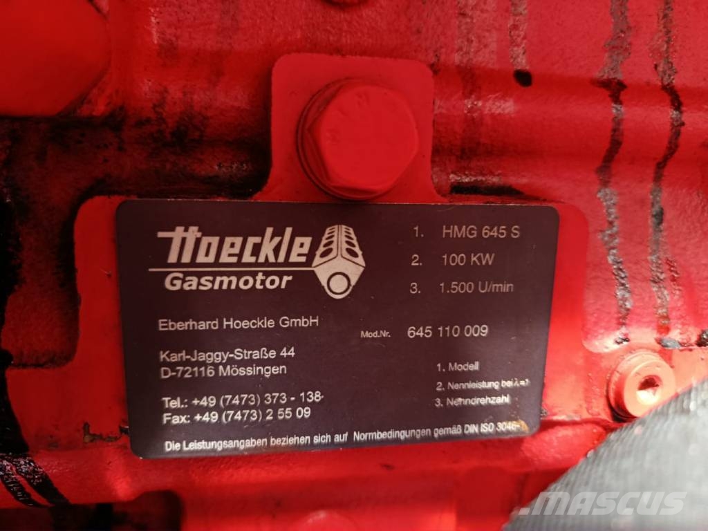 Kuntschar & Schlüter GTK 100 燃气发生器