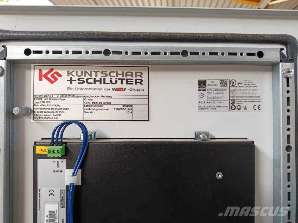 Kuntschar & Schlüter GTK 100 燃气发生器
