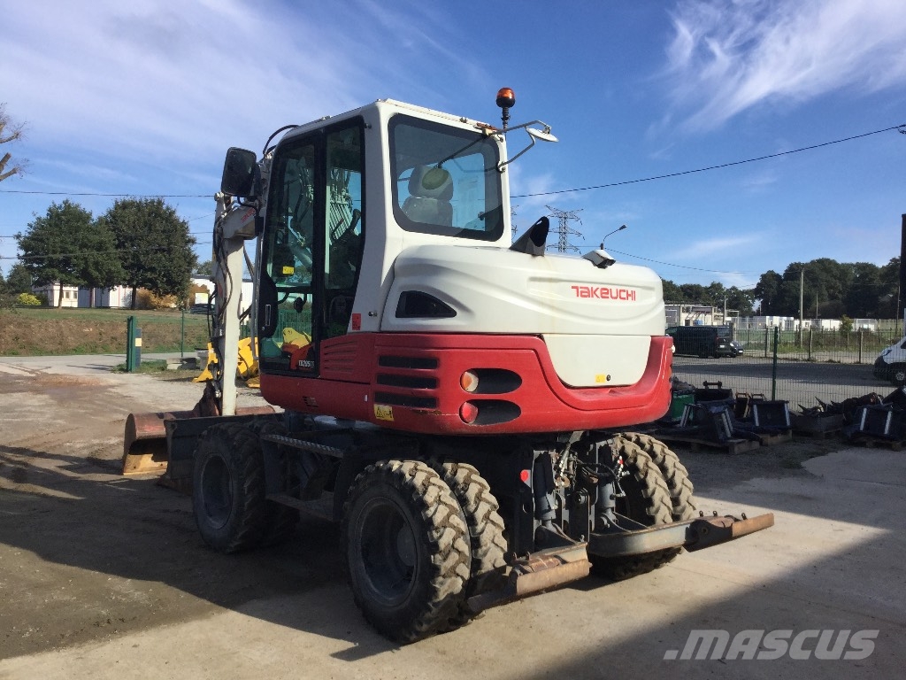 Takeuchi TB 295 W Excavadoras de ruedas
