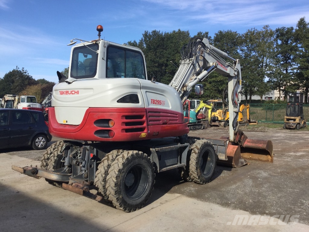 Takeuchi TB 295 W Excavadoras de ruedas