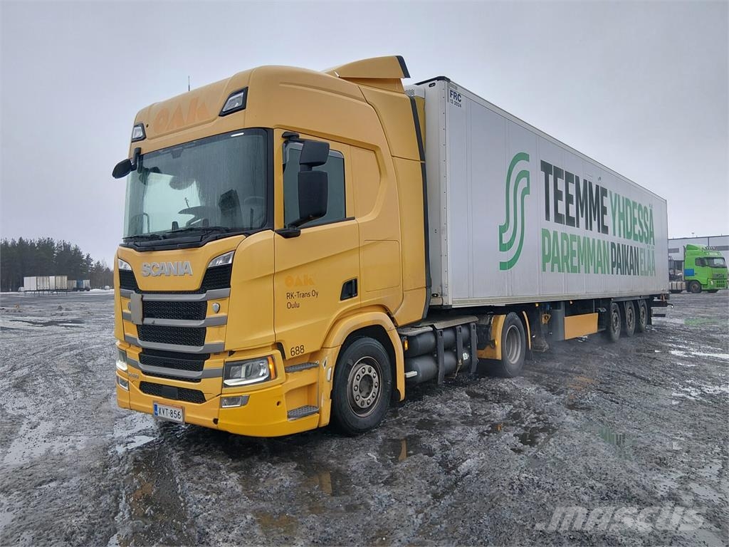 Scania R410 CNG Kühlkoffer