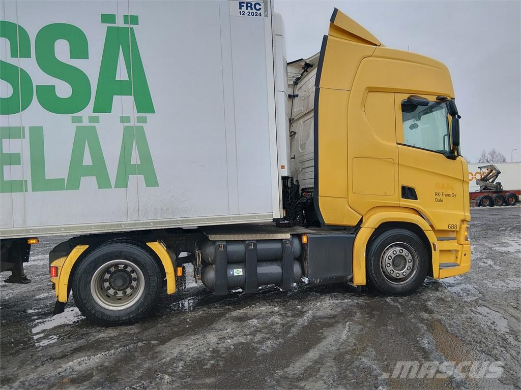 Scania R410 CNG Kühlkoffer