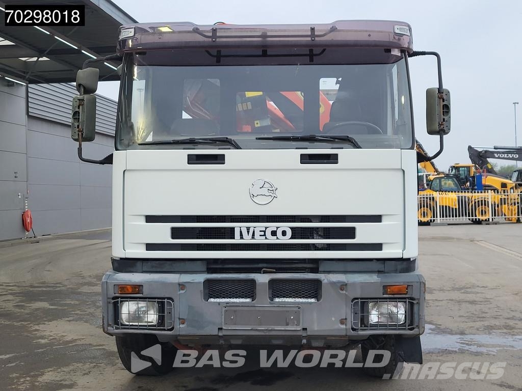 Iveco 260E30H EuroTrakker 6X4 Palfinger PK27000 E Kran c Flatbed / Dropside trucks