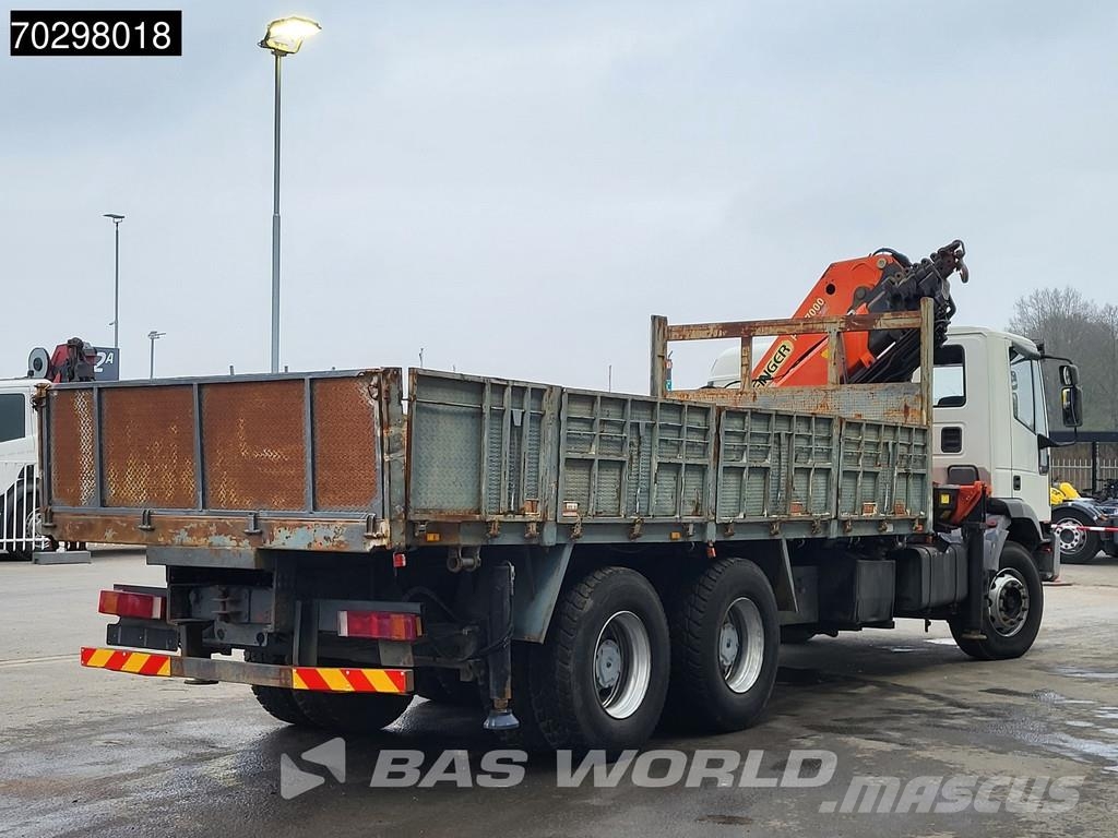 Iveco 260E30H EuroTrakker 6X4 Palfinger PK27000 E Kran c Flatbed / Dropside trucks