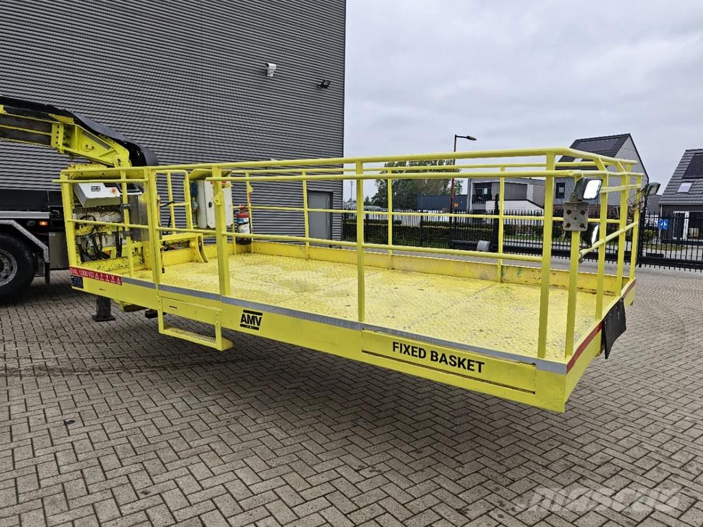 Volvo FMX 420 8x4 AMV 11 SWL 1000 QR Tunnelplatform Truck mounted aerial platforms